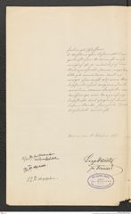 k.k. naturhistorisches Hofmuseum, Intendanzakten 1885-1896 (Hauer), Aktenzahl Z.639/1889, Seite 2